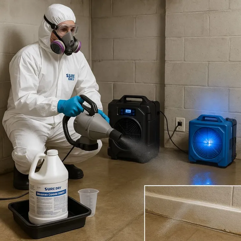 Sanitization and Odor Removal process in Junction City, OR